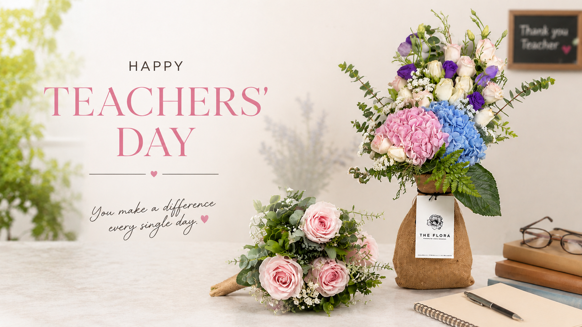 Flowers For Teacher’s Day