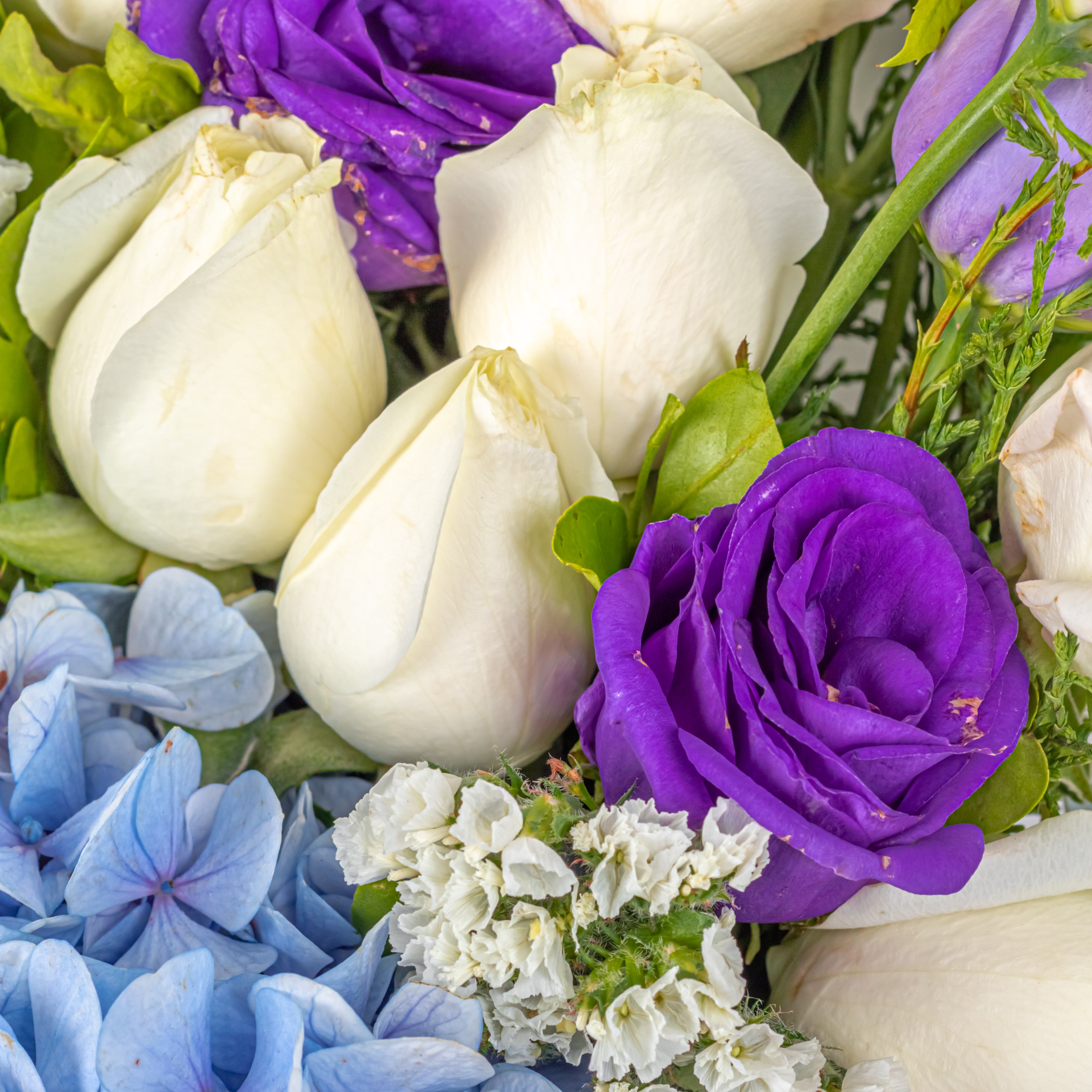 Gratitude Garden: Mother's Day Special Bouquet with Scroll Message & Twin Chocolates