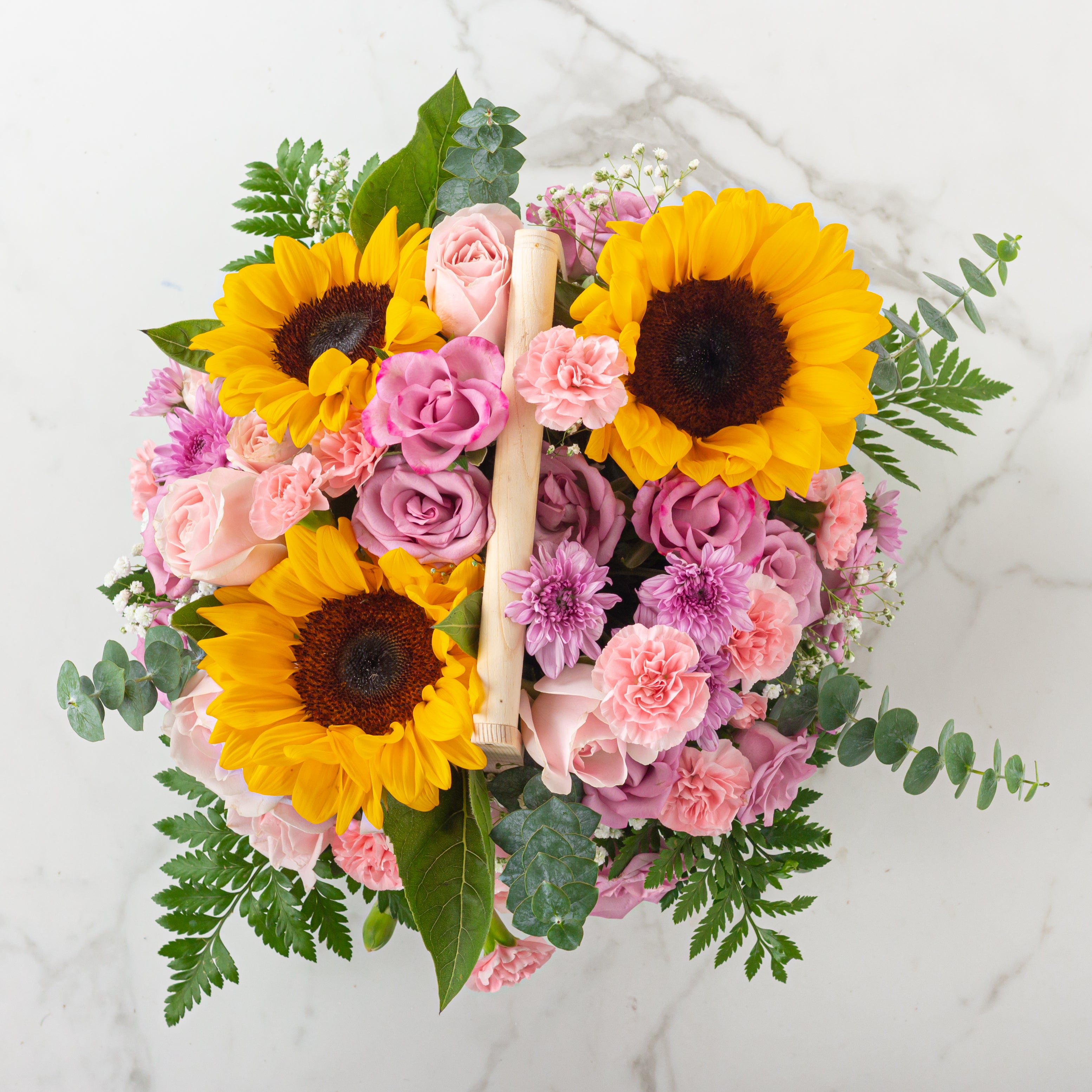 You Are My Sunshine– Father’s Day Floral Basket //Bangalore
