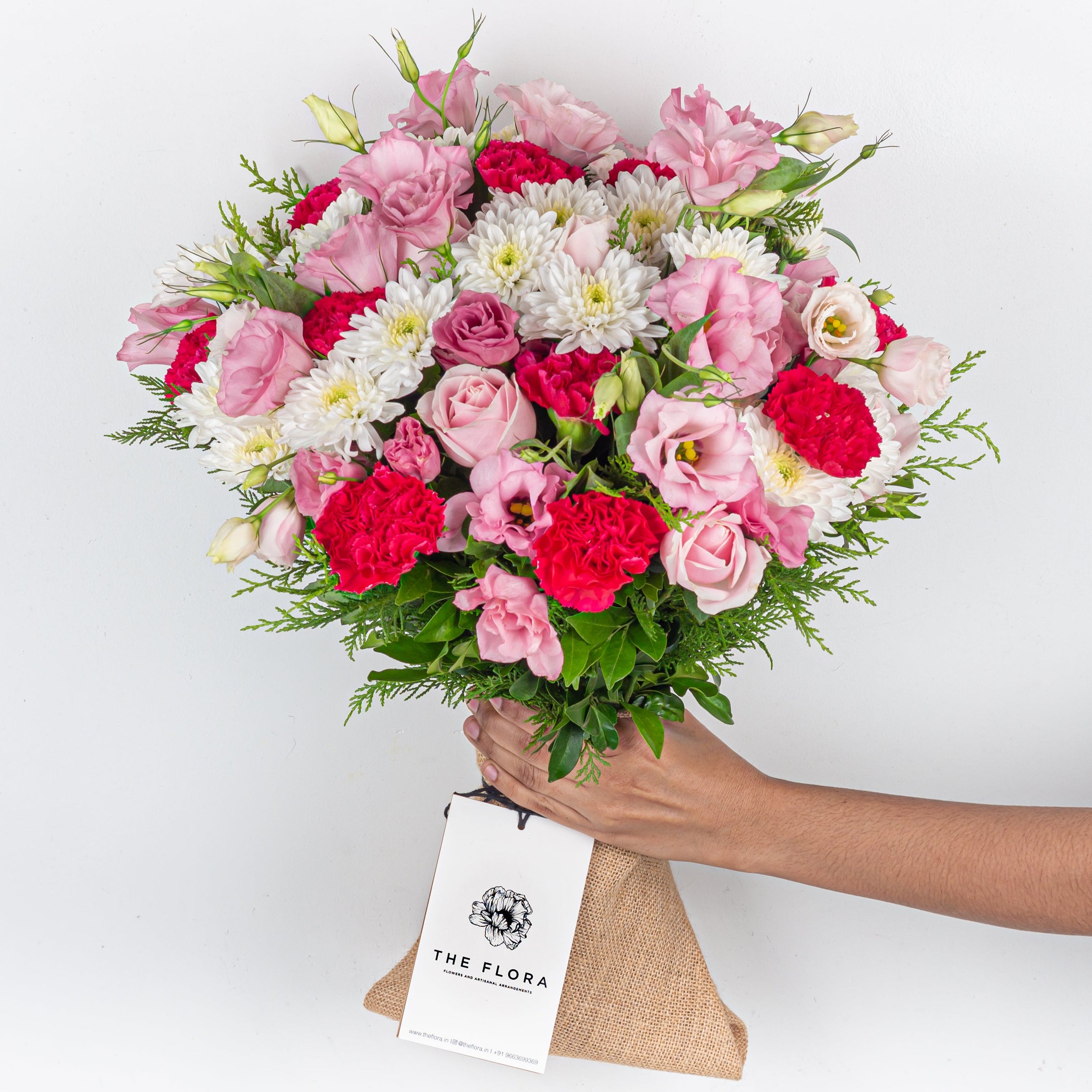 Evergreen Romance Copy - Flower Arrangement - Bangalore - The Flora