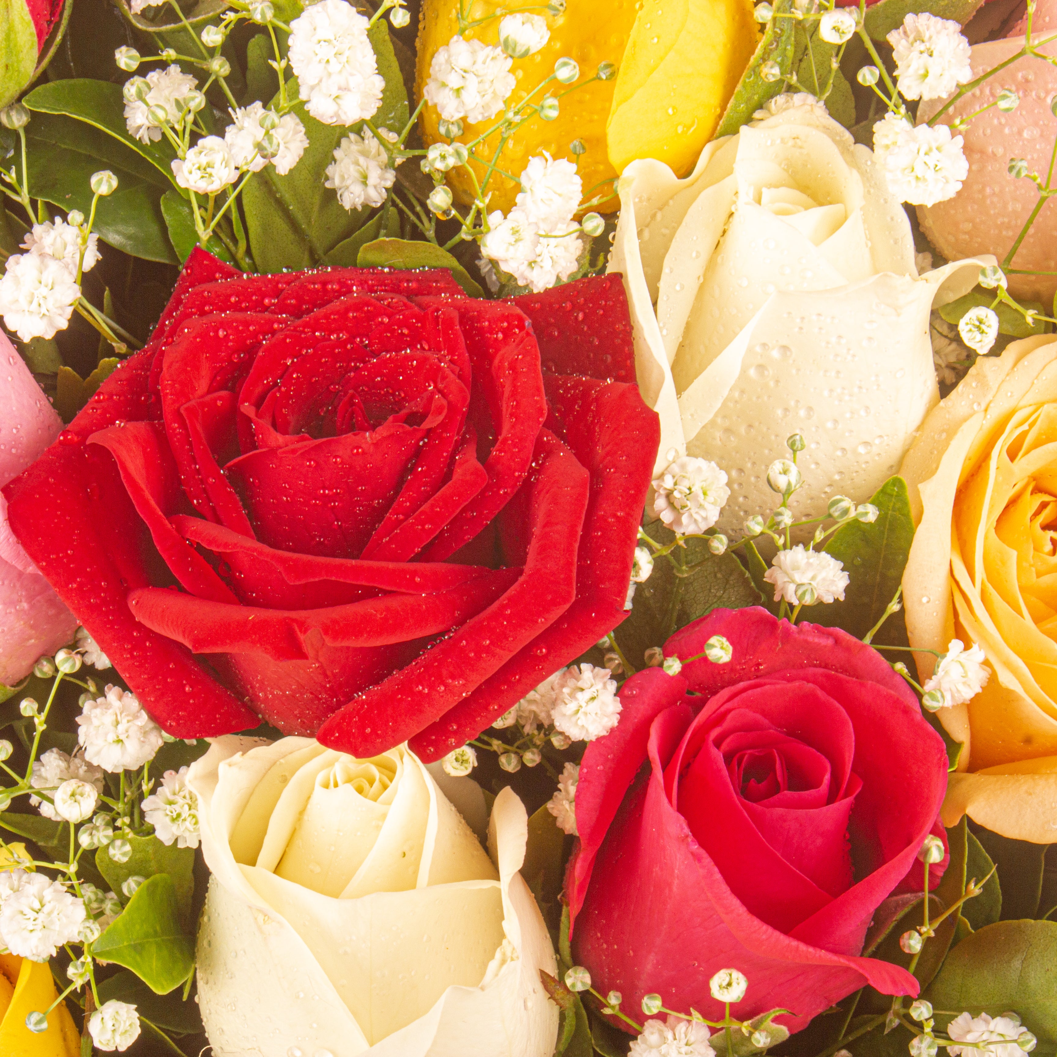 Rosy Embrace: Mother's Day Special Bouquet with fragrant heart candles & Twin Chocolates //Delhi