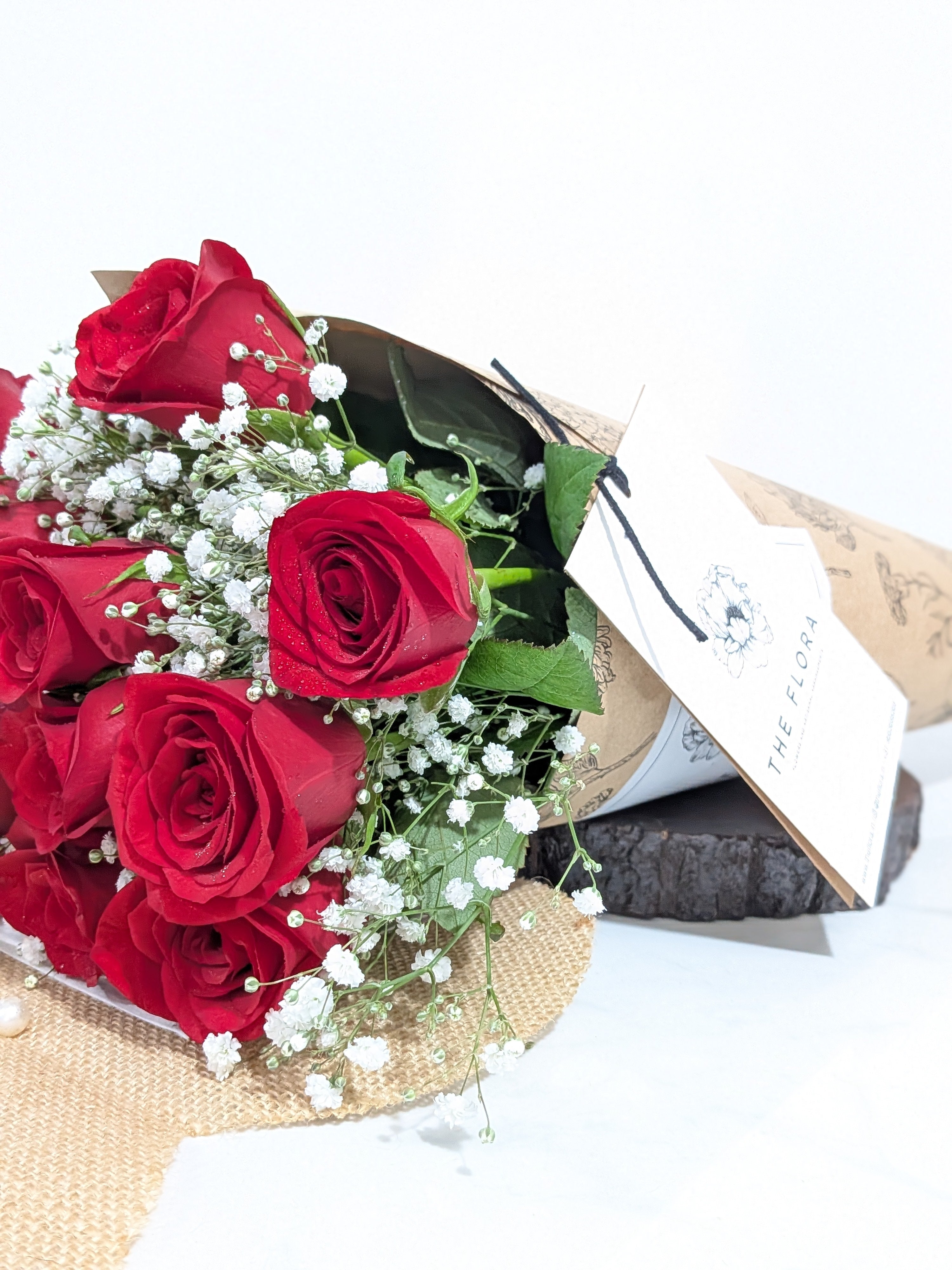 Dozen Roses - Flower Arrangement - Bangalore - The Flora