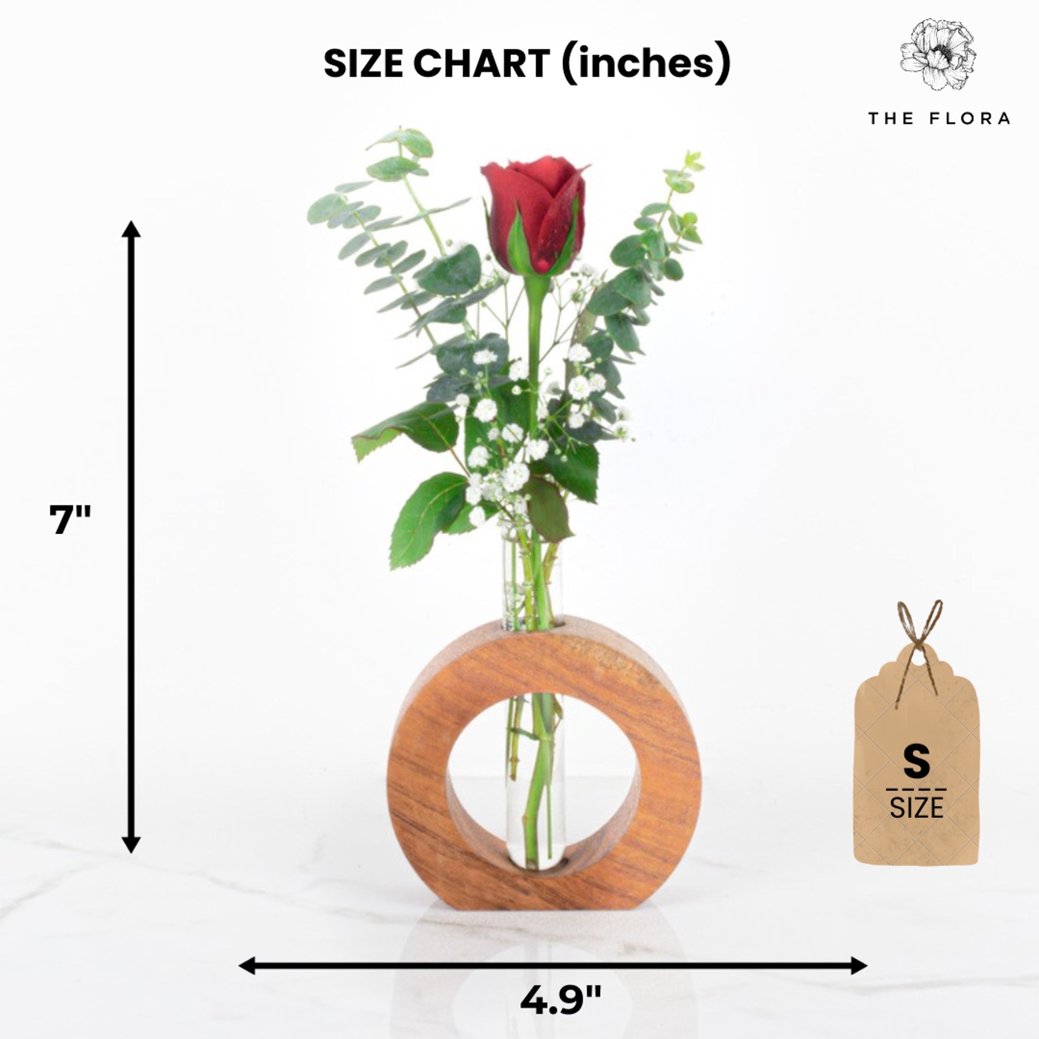 OneLove Wonder: Mother's Day Special Rose in a Wooden Stand with fragrant heart candles & Twin Chocolates //Delhi