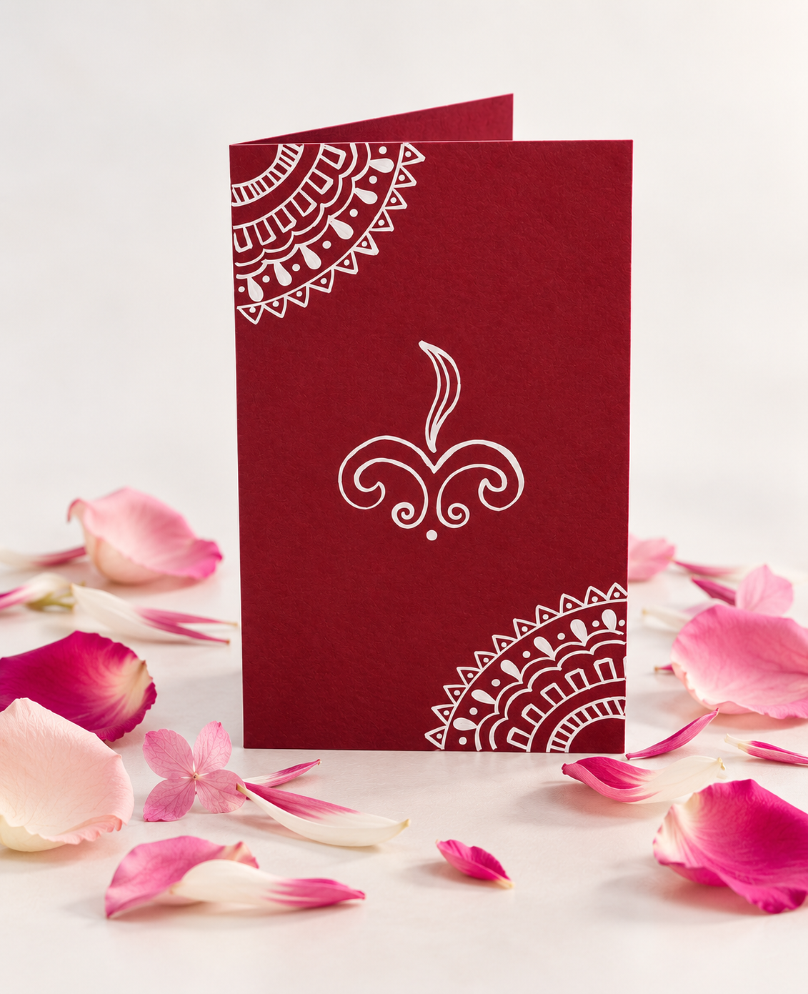 Diwali handmade message card // Hyderabad