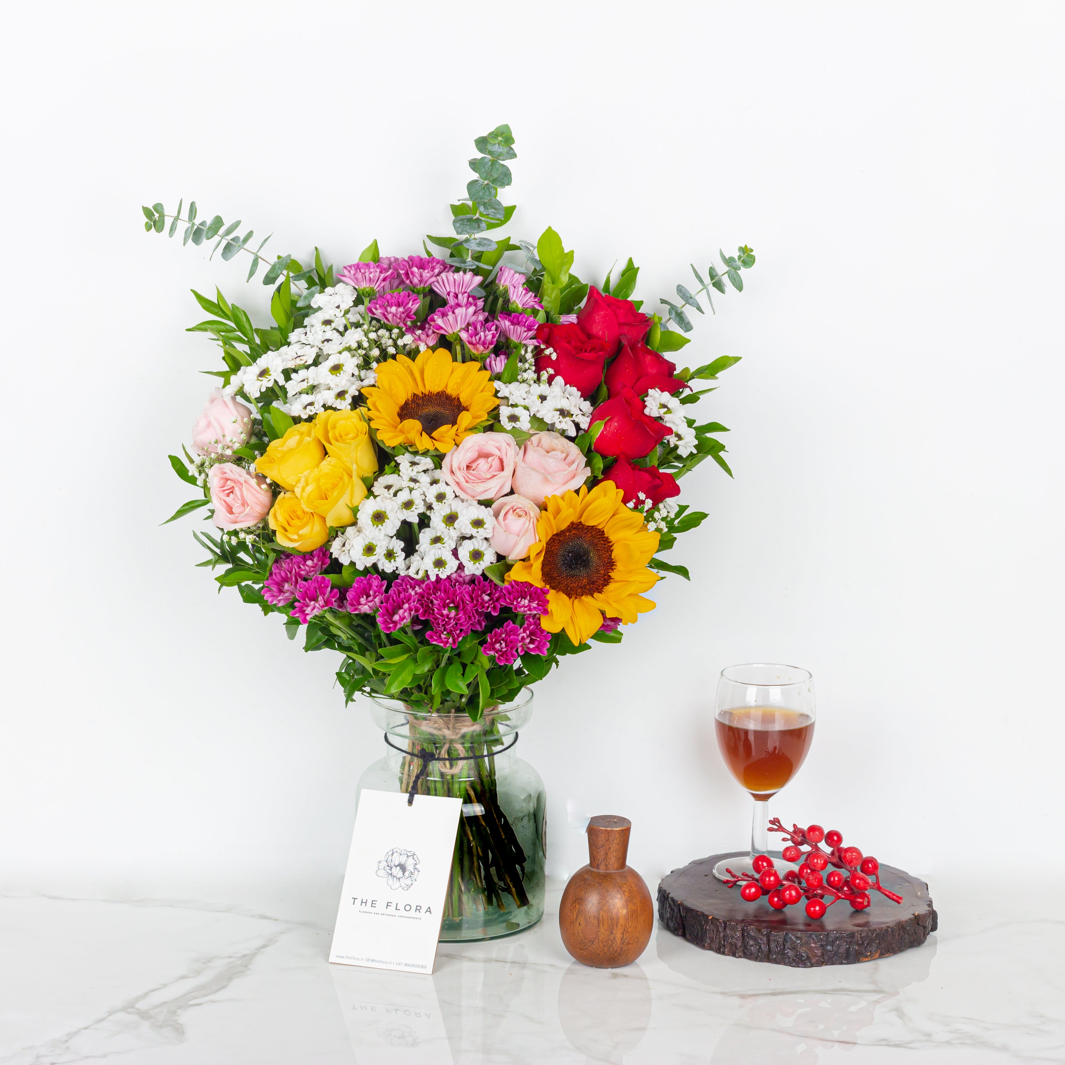 Golden Moments– Father’s Day Bouquet // Bangalore