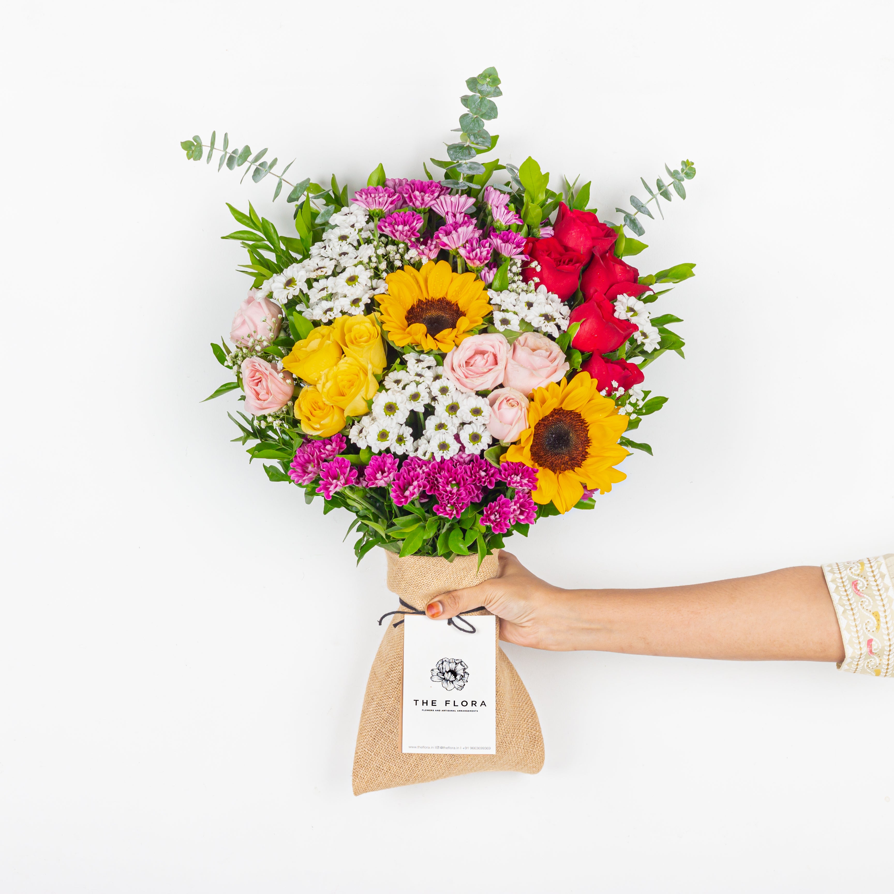 Golden Moments– Father’s Day Bouquet // Bangalore