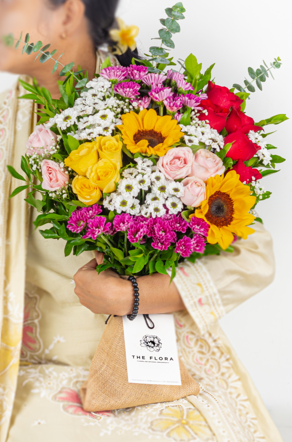 Golden Moments– Father’s Day Bouquet // Bangalore