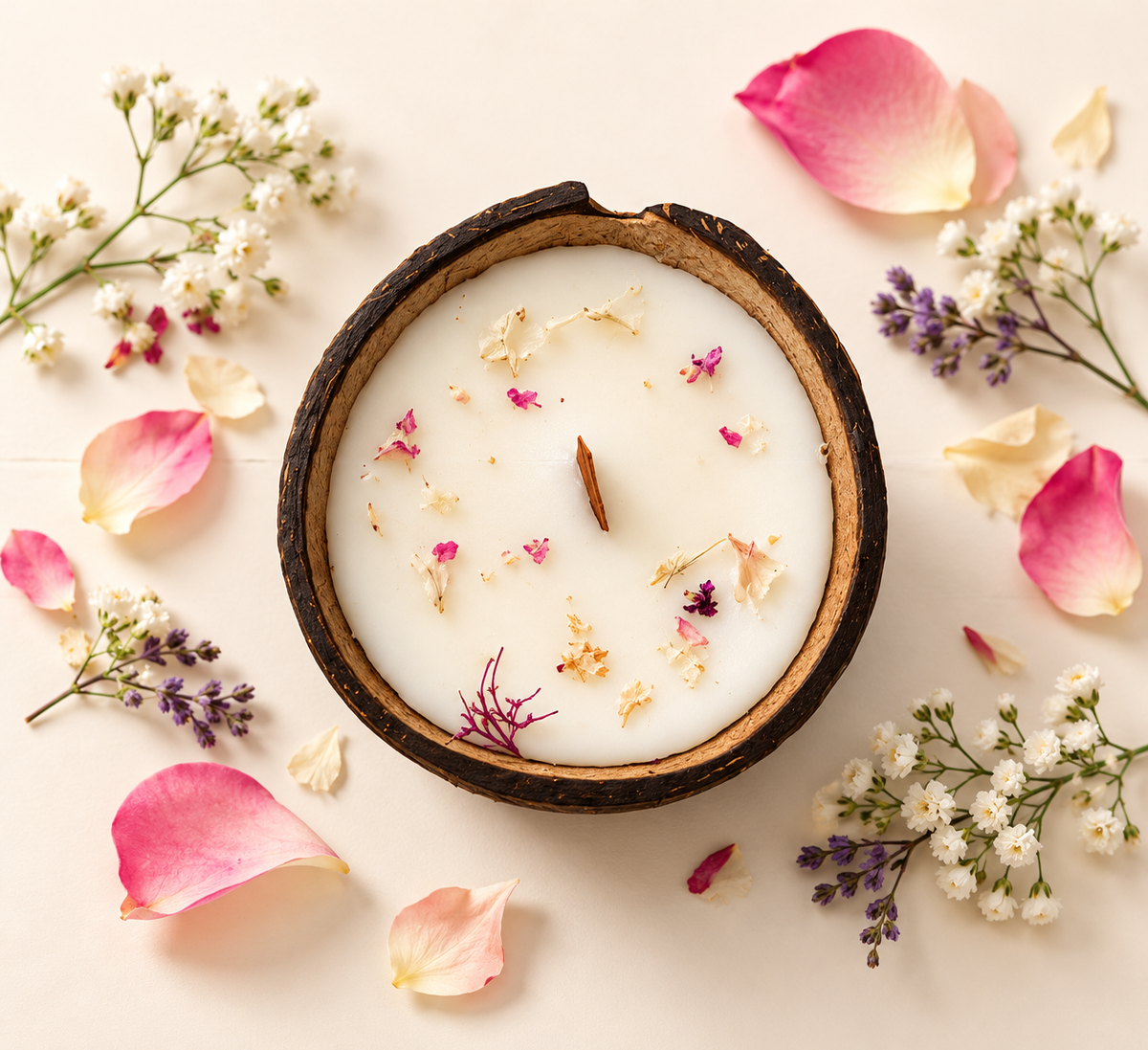 Handcrafted Fragrant Candle in a Tin Container//Bangalore