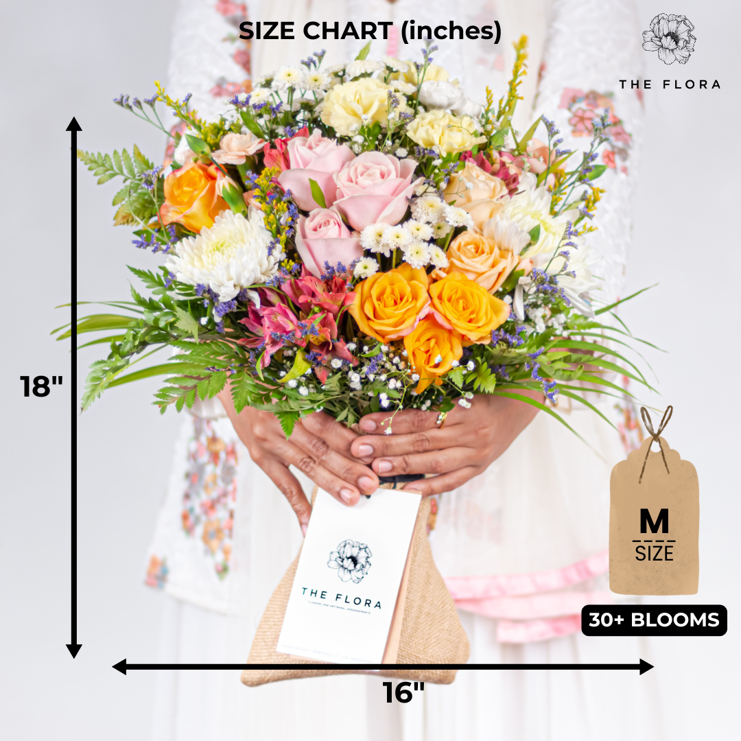 Fleur de Femme: Women's Day Special Bouquet with Scroll Message & Twin Chocolates