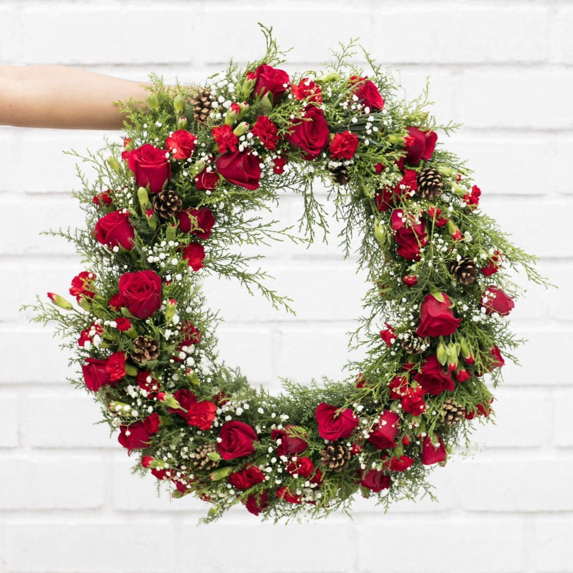 Holly Herald Wreath